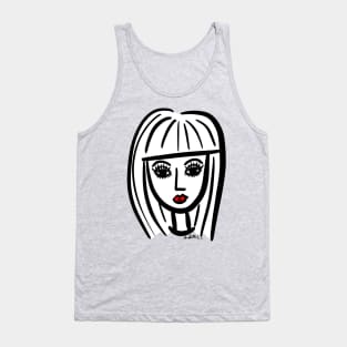 Red Lips Series 1 Tank Top